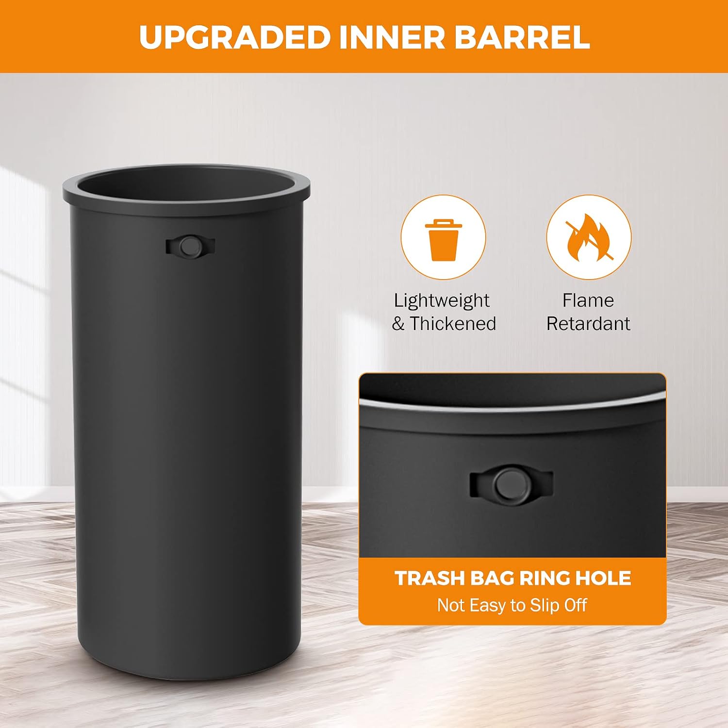Metallic 16.5‑Gallon Open‑Top  - Commercial Kitchen Bin review and price